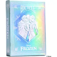 Bicycle Kartendeck - Disney Frozen Inspired Kartenspiel Spielkarten Pokerkarten Eiskönigin Single Deck