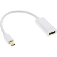 InLine Mini DisplayPort HDMI Adapterkabel mit Audio