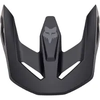 FOX V1 Matte Black Jugend Helmschirm