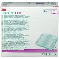 No Brand Tegaderm 3M Foam n.klebend 10x10 cm 90601 10 St Verband