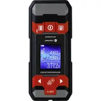 Toolcraft Ortungsgerät inkl. Laser-Entfernungsmesser LDM D30 TO-6994572 Geeignet für nicht eisenhaltiges Metall, spannu