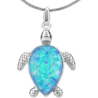 Silvego Playful silver turtle pendant JJJP1184