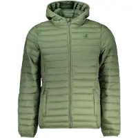 U.s. polo assn. Herrenjacke mit Kapuze in Grün – Leicht, 4 Taschen & Reißverschluss