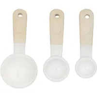 Mason Cash Rustic Charm, Herz Set aus drei Messlöffeln