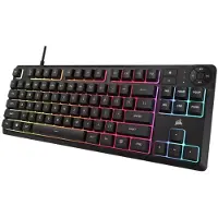 Corsair Tastatur K55 CORE TKL Schwarz Qwerty Spanisch