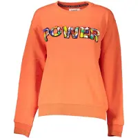 Desigual Orange Damen Sweatshirt Ohne Reissverschluss