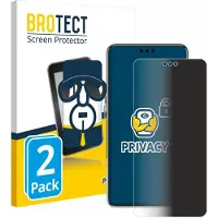 BROTECT Sichtschutzfolie für Huawei Mate 60 Pro Plus Anti-Spy Privacy Folie Blaulicht-Schutz