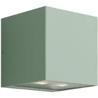 Zafferano Forward LED-Wandleuchte 2-flammig-Salbeigrün-mit LED (3000K)