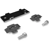 K2 Montagehalterungs-Set, schwarz, für Einlegeschiene 2.0, 1 Stk.