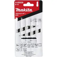 Makita A-85628, Stichsägeblatt, Hartholz, Kunststoff, Weichholz, Hartstahl (HCS), Schwarz, 7,5 cm, 2,9 mm