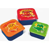 LEGO Ninjago Brotdose 3er-Pack, Multicolored
