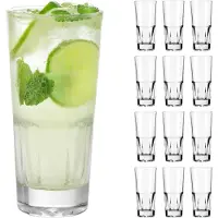 Libbey Longdrinkglas "Rocks Glas, 12er Set -GALLERY-" hochwertig verarbeitet, im modernen Design