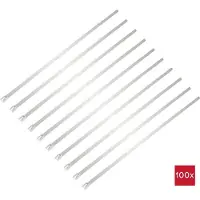 TRU COMPONENTS TC-12656576 Stahlkabelbinder 360 mm 7.9 mm AISI 316 100 St.