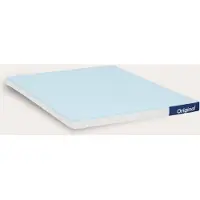 HappyBed Original Matratzentopper mit kühlender Geltechnologie und druckentlastendem Memory-Schaum