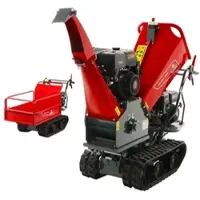 Blue Bird 310-SHL 1200 - Häcksler mit Raupenantrieb und Motorschubkarre - Loncin G420F Motor