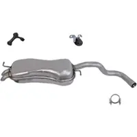 BESTPRICE Endschalldämpfer Set [Hersteller-Nr. 34007095] für Audi, Seat, VW