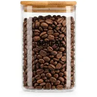 Vivalto Stockpot Essentials - Kuche - Kaffee und mehr - Glas - 1,2 Liter - luftdichter Deckel