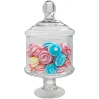 Gerimport Bonbonglas/Stockpot Lisa - Glas - D12,5 x H23 cm - transparent - Dekoration