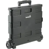 Keeeper Olli, Polypropylen, Transportwagen, Schwarz, 35 kg, 65 l, 2 Rad/Räder