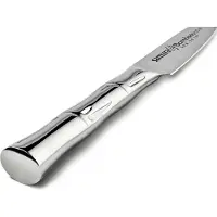 Samura BAMBOO universal kitchen knife 3.2 "/ 80mm from AUS 8 Japanese steel 59 HRC
