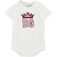 Dolce&Gabbana Body k/ä - Hawaii - Weiß m. Rot - - 9-12 mt - Body K/Ä