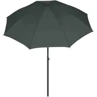 Siena Garden City Mittelstockschirm Ø180 cm Stahl/Anthrazit
