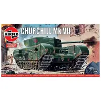 Airfix A01304V, Tank model, Montagesatz, 1:76, Churchill Mk.VII, Beide Geschlechter, Kunststoff