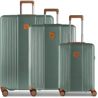 Bric's Ferrara 4 Rollen Kofferset 3-teilig mit Dehnfalte