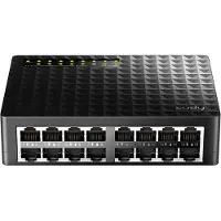 Cudy FS1016D, Fast Ethernet (10/100), Vollduplex