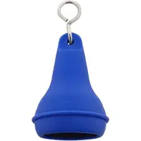 Combicraft Hotelschlüsselanhänger Mayfair mit offenem Boden 41x70mm Blau - 5 Stück