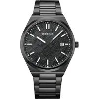 Bering Herrenuhr 17639-722 klassisch schwarz