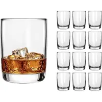 Libbey Whiskygläser Rocks Heavy Base, Tumbler, 237 ml, 12 Stück