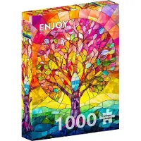 Enjoy Puzzle Puzzle Crystallized Tree 1000 Teile Blumen und Pflanzen