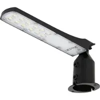 LED line LITE FLAMINGO Straßenleuchte 30W | IP65 Schutzart | 4000K Neutralweißem Licht | Einfache Montage | 3000lm, Schwarz