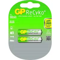 GP Batteries 820mAh, AAA, 1.2V Rechargeable batteries, 820 mAh, 1.2 V, AAA