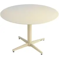 Brafab Loungetisch Mill 75 x 49 x 75 cm Aluminium Weiß