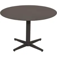 Brafab Gartencouchtisch Mill aus Aluminium, modern, anthrazit, rund Ø75 cm, pulverbeschichtet