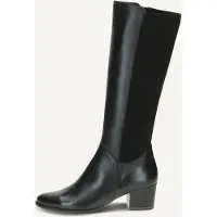 Caprice Damen Stiefel Langschaft Reißverschluss Elegant und Bequem 9-25504-45, Größe:37.5 EU, Farbe:Schwarz