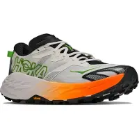 Hoka One One - Speedgoat 7 - Trailrunningschuhe Gr 41 1/3 - Regular frost / neon tangerine