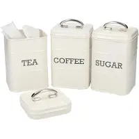 Kitchencraft Tea & Coffee & Sugar Lebensmittelbehälter