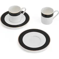MIKASA Luxe Deco Espressotassen-set 100ml 2 Einheiten
