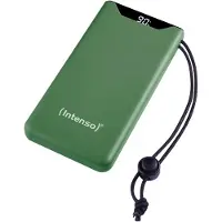 Intenso 7332037, 10000 mAh, Lithium Polymer (LiPo), Power Delivery, Quick Charge 3.0, 3,7 V, 20 W, Grün