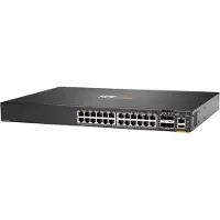 HP Aruba Networking CX 6200F 24G 4SFP+ Switch, Managed, L3, Gigabit Ethernet (10/100/1000), Rack-Einbau, 1U