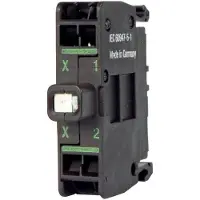 Eaton Weißes Led Basis Montages Element Mit Käfigklemme Terminal - 216578