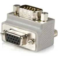 StarTech.com com VGA Cable adapter, DB15 M, DB15 FM, Grau