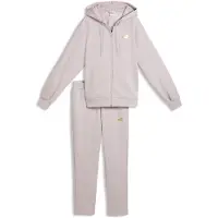 Puma Jogginganzug "Metallic Trainingsanzug mit Kapuze Damen"