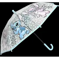 Lilo & Stitch Angel durchsichtiger Kinderregenschirm Ø72 cm