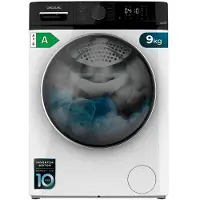 Cecotec Bolero DressCode 9610, Frontlader, 9 kg, C, 76 dB, 1400 RPM, A