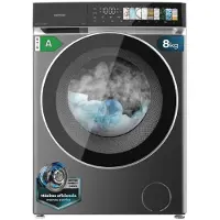 Cecotec Bolero DressCode 8970 Direct Drive Steel, Frontlader, 8 kg, B, 76 dB, 1400 RPM, A
