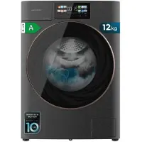 Cecotec Bolero DressCode 12950 Autodose Direct Drive 3D Steel, Frontlader, 12 kg, C, 76 dB, 1400 RPM, A